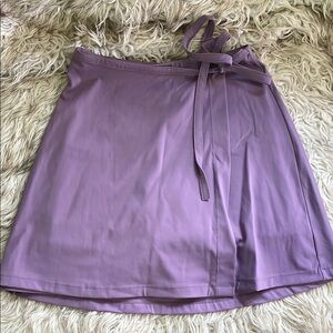 Halara Lavender Wrap Skirt nwot
